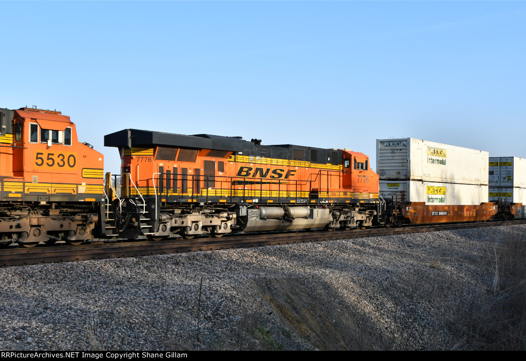 BNSF 7776 Roster shot.